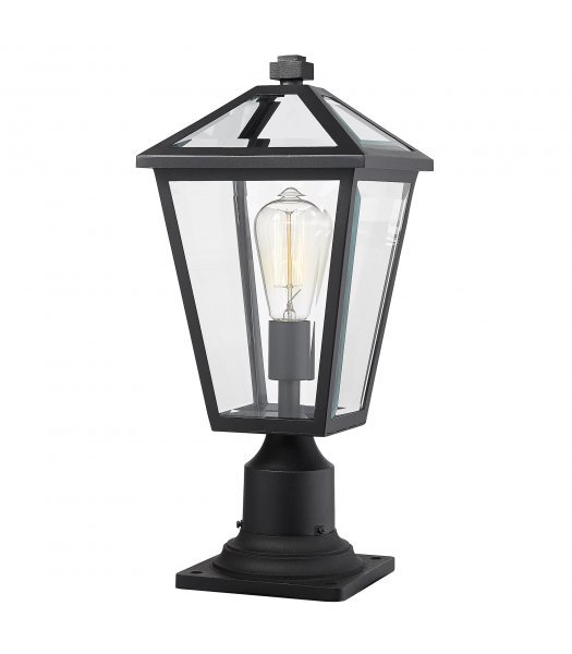 Z-Lite 579PHMR-533PM-BK Talbot Medium Outdoor Pier Light